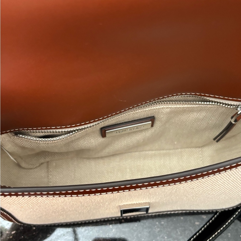 Tory Burch Brown and Cream Bag